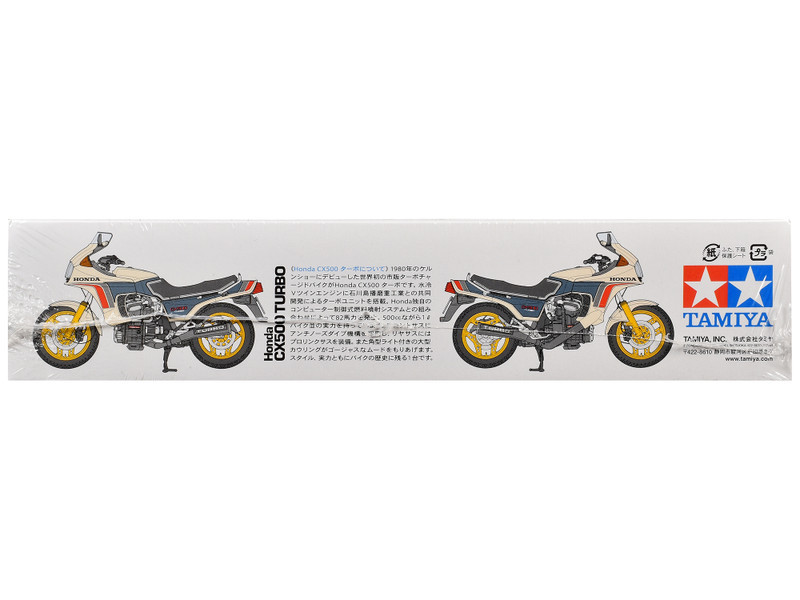Model Kit Honda CX500 Turbo Motorcycle 1/12 Scale Model by Tamiya