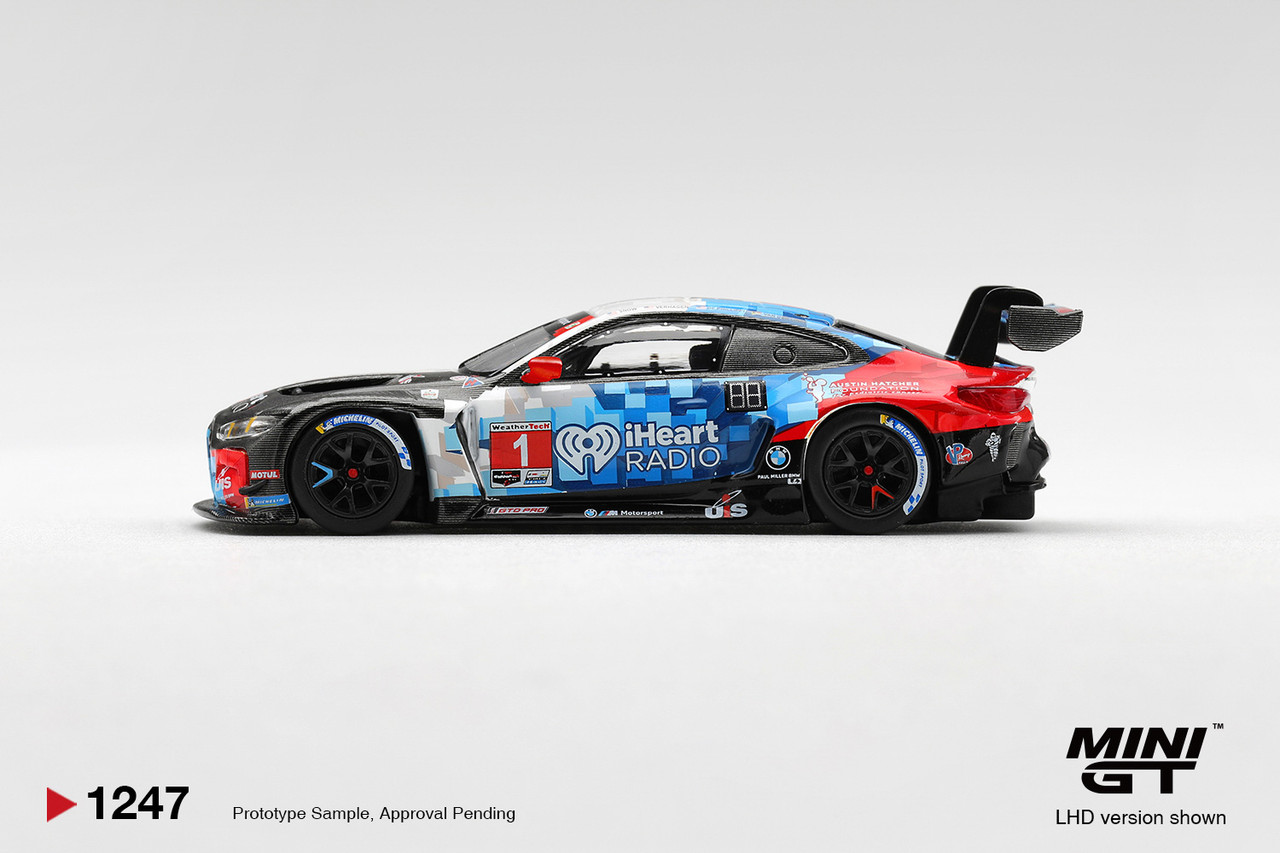1/64 Mini GT BMW M4 GT3 EVO #1 Paul Miller Racing 2025 IMSA