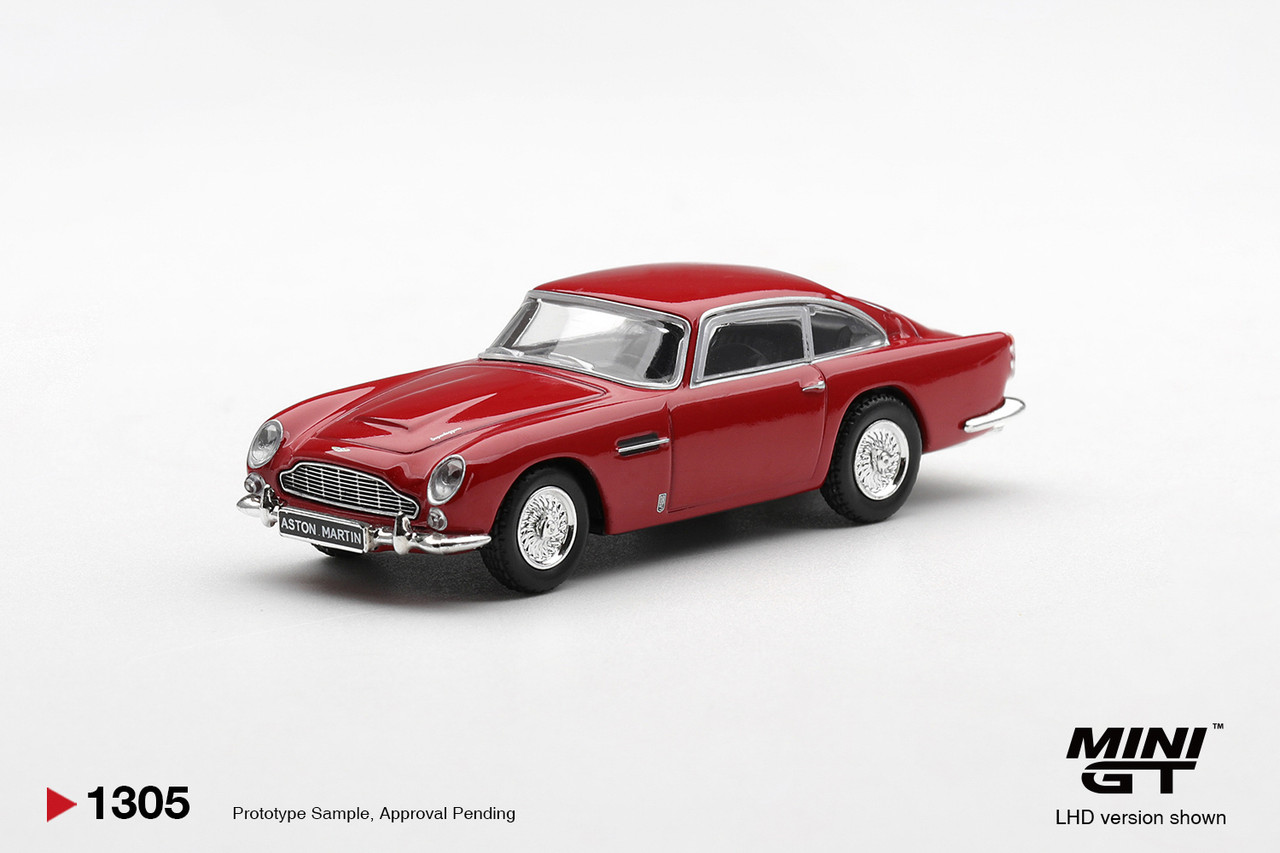 1/64 Mini GT Aston Martin DB5 (Fiesta Red) Diecast Car Model