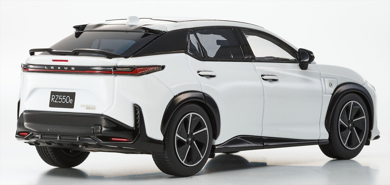 1/43 Kyosho Lexus RZ550e F Sport (Sonic Selenite Silver) Car Model