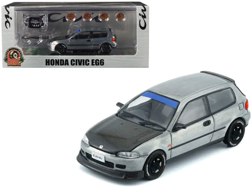 あらページ crv & シビックeg6 Honda Civic EG6 RHD (Right Hand Drive) Raw Metal with Carbon Hood