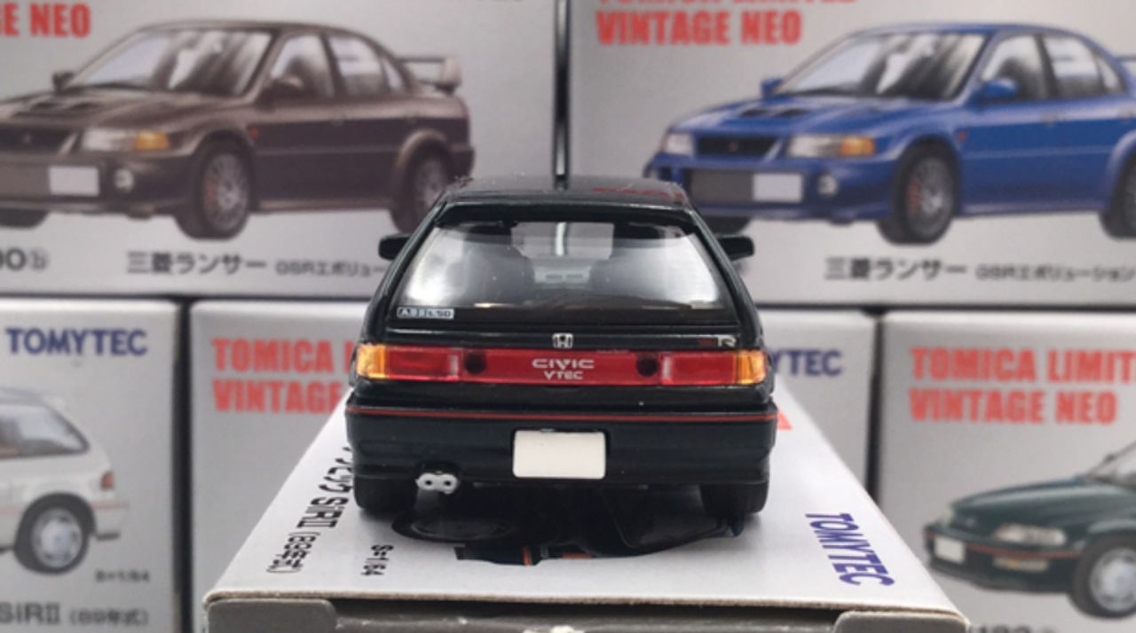 1/64 TOMYTEC Honda Civic SiRII Green) Diecast Car Model