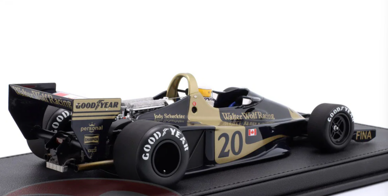 1/18 TopMarques 1977 Formula 1 Jody Scheckter Wolf WR1 #20 Winner Argentinian GP Car Model