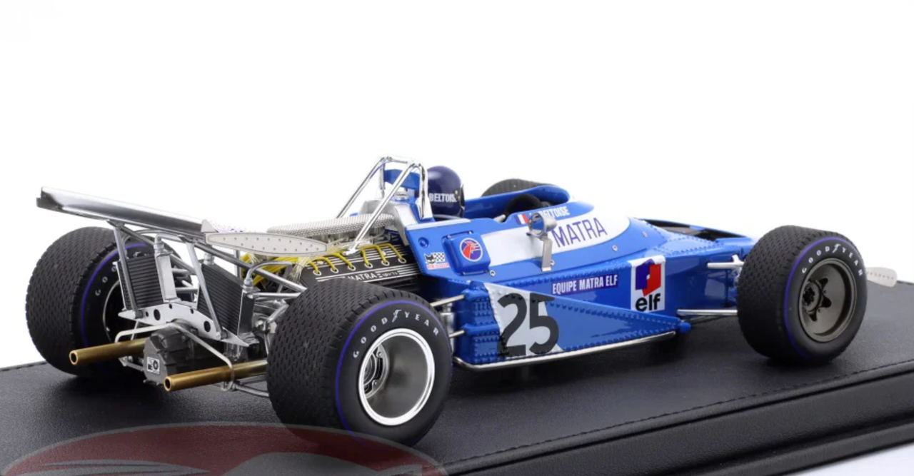 1/18 TopMarques 1970 Formula 1 Jean-Pierre Beltoise Matra MS120 #25 3rd Belgium GP Car Model
