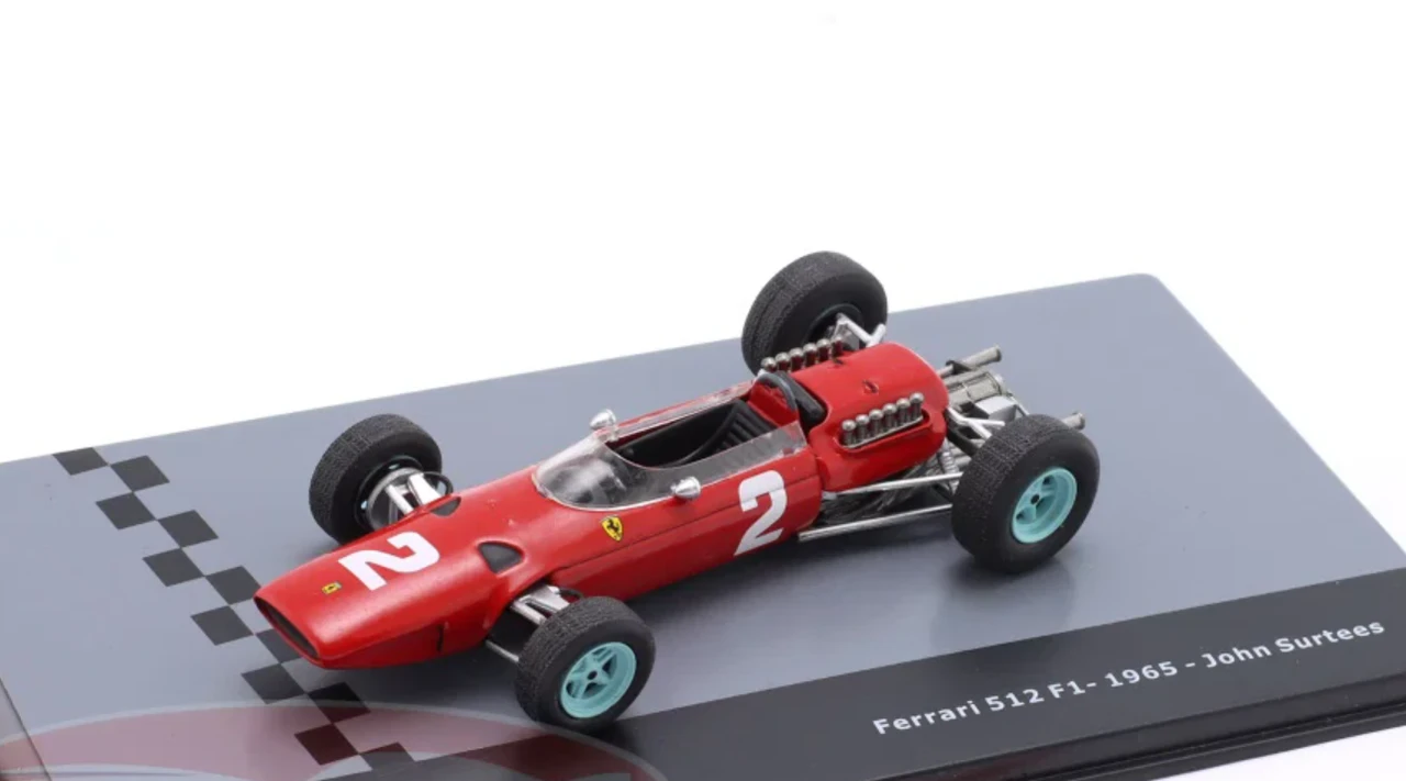 1/43 Altaya 1965 Formula 1 John Surtees Ferrari 512 F1 #2 Car Model