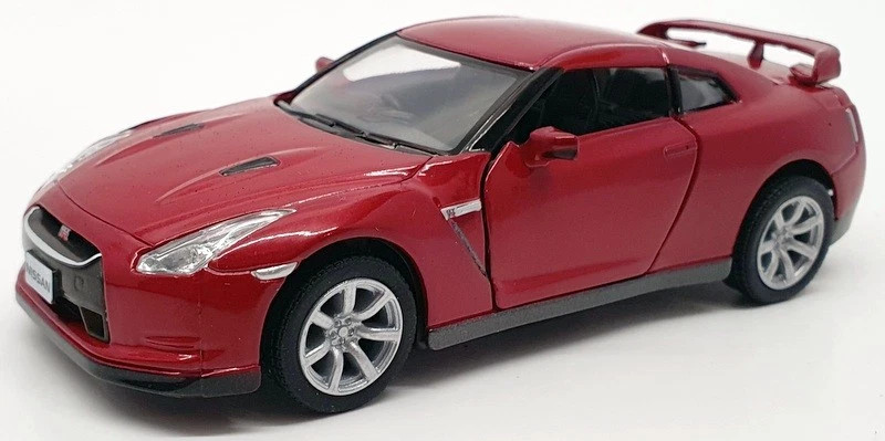 1/36 Kinsmart 2009 Nissan Skyline GT-R R35 (Red) Pull Back Diecast Toy Model