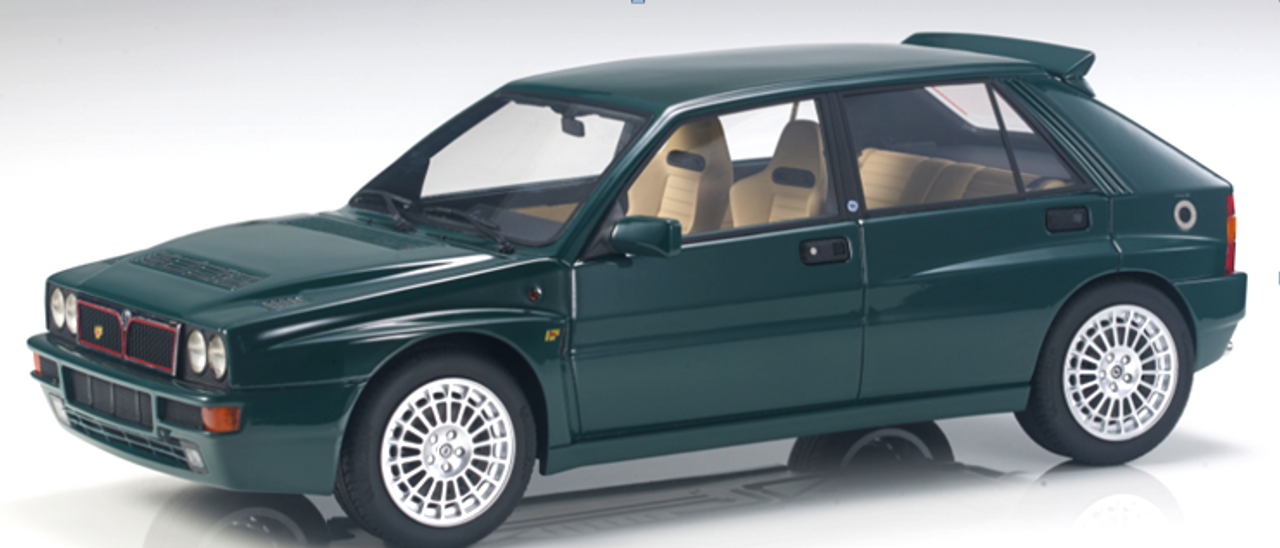 1/12 Top Marques Lancia Delta Integrale Evolution 2 Verde York Green Car Model Limited