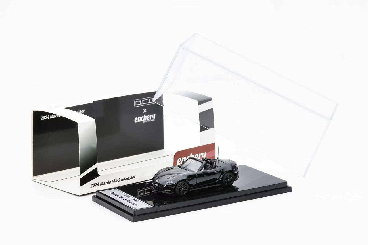 1/64 GCD X Mazda MX-5 Roadster (Black) Diecast Model