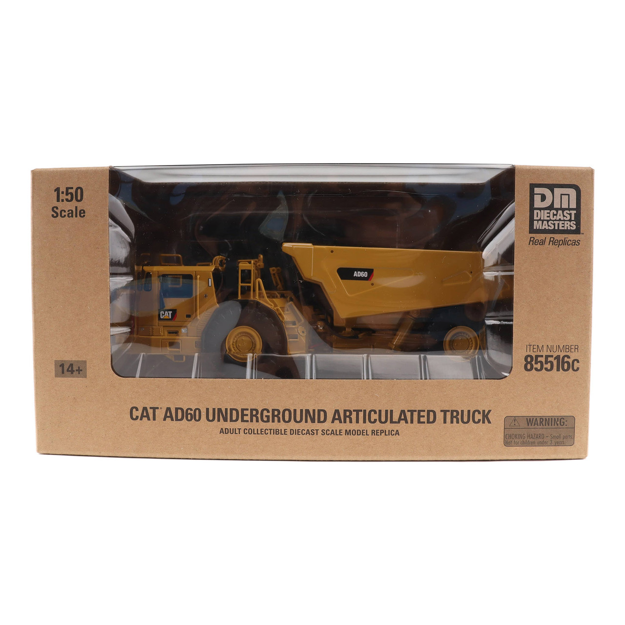 1/50 Diecast Masters CAT AD60 Articulated Underground Truck Diecast Model