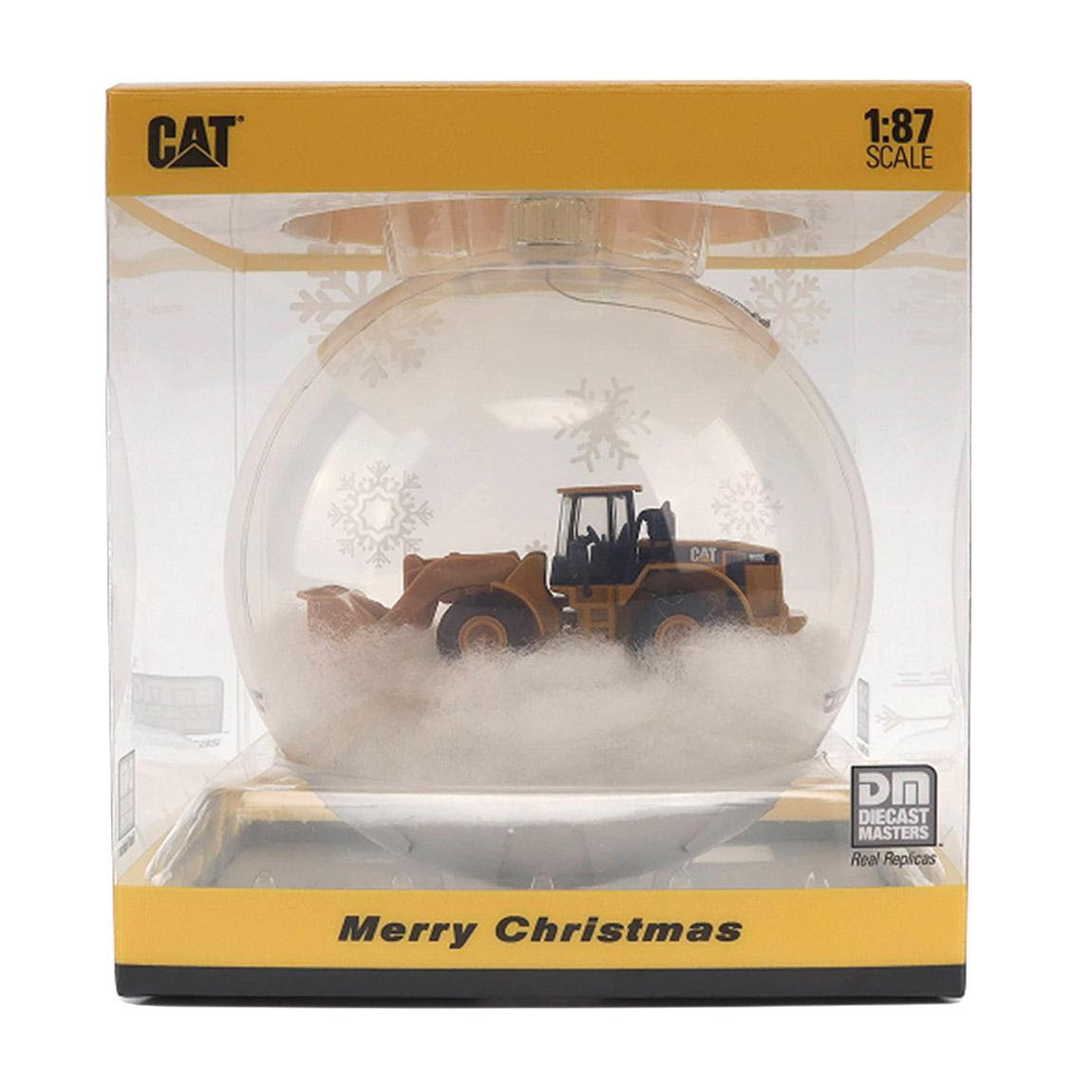 1/87 Diecast Masters CAT 950G Series II Wheel Loader in Christmas Ball