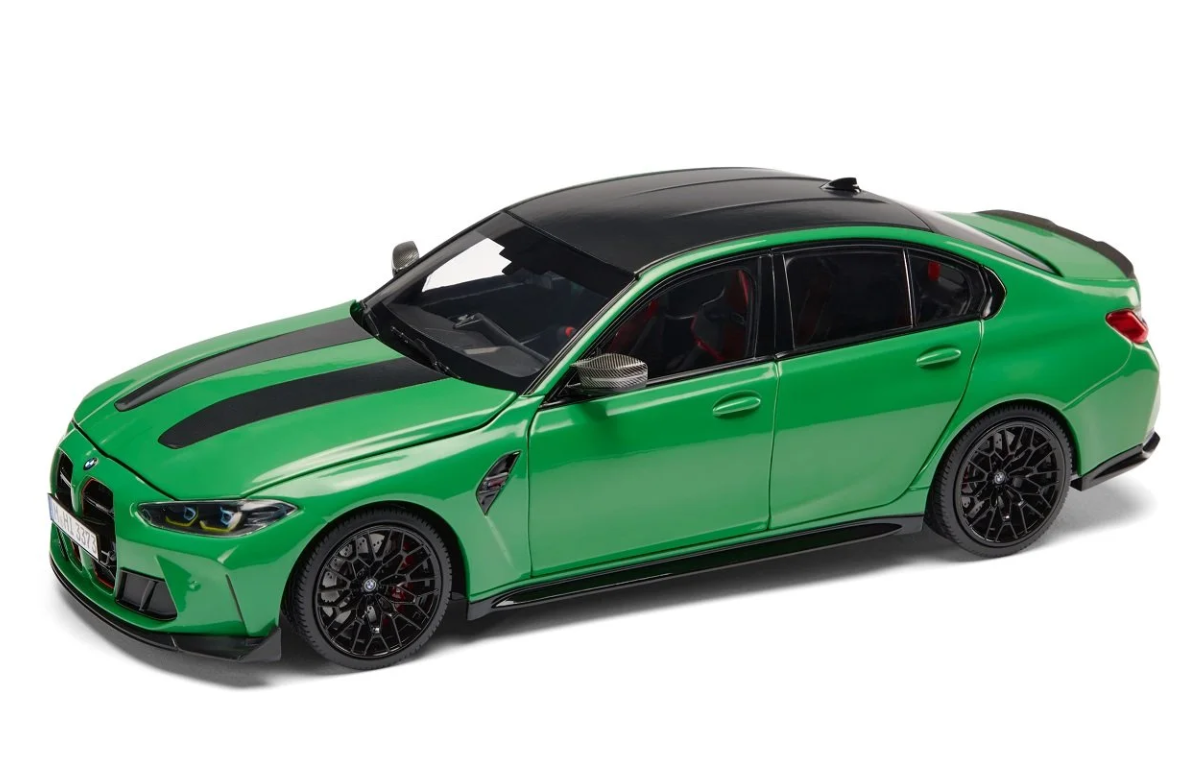 1/18 Dealer Edition BMW M3 CS G80 (Signal Green) Diecast Car Model