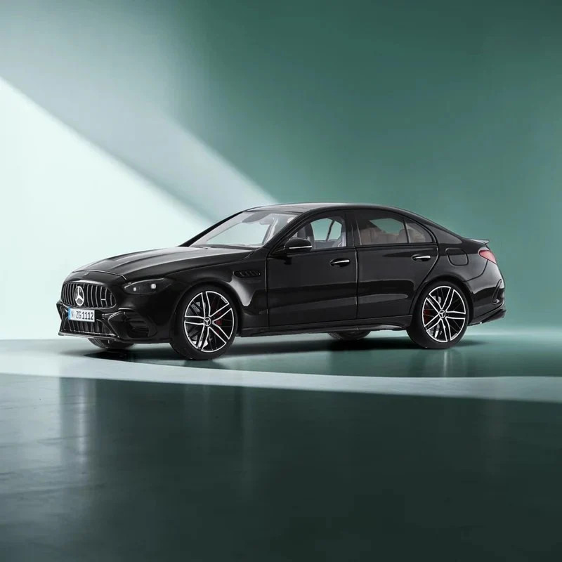 1/18 NZG Mercedes-AMG C 63 S E Performance (Obsidian Black) Diecast Car Model