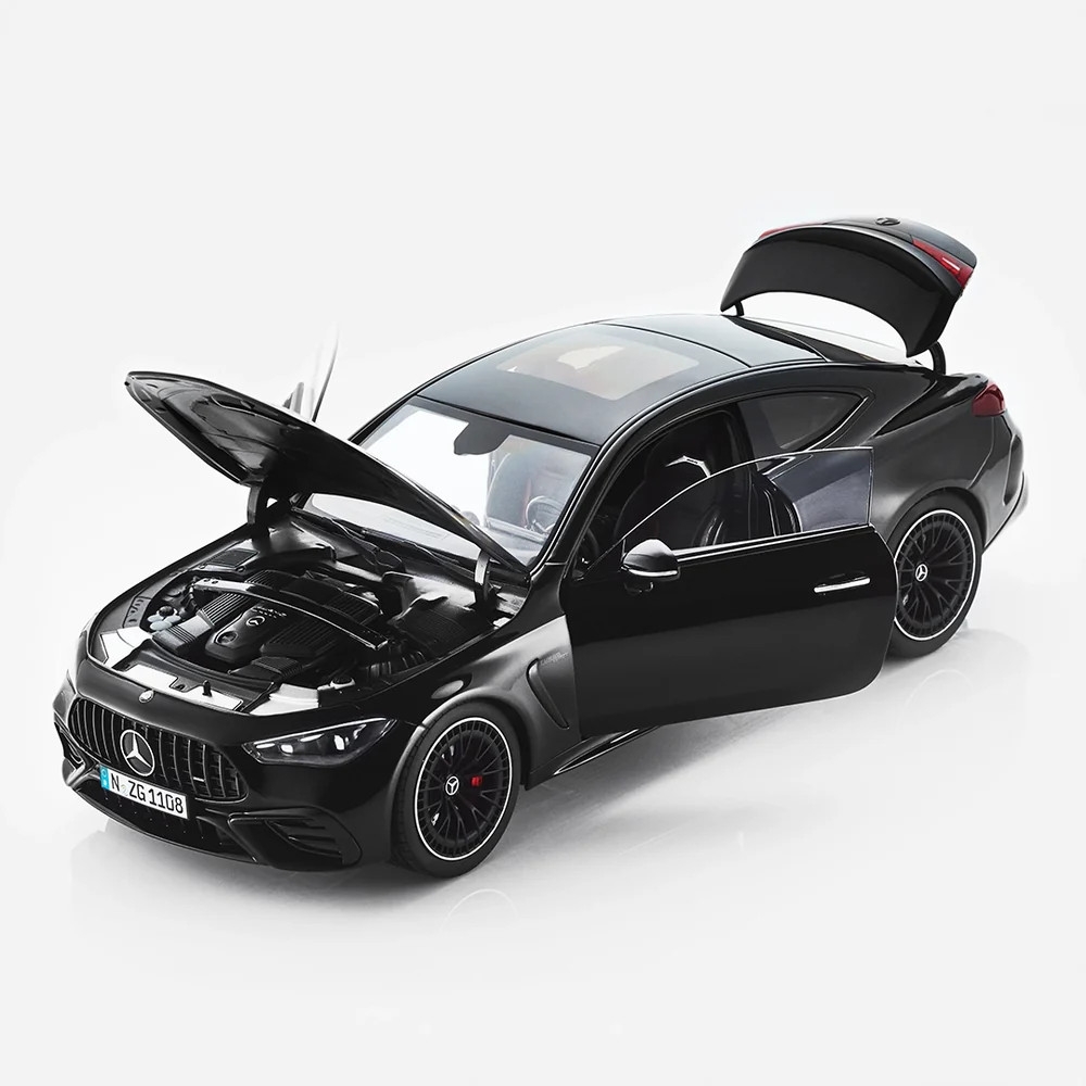 1/18 NZG Mercedes-AMG CLE 53 Coupe (Obsidian Black) Diecast Car