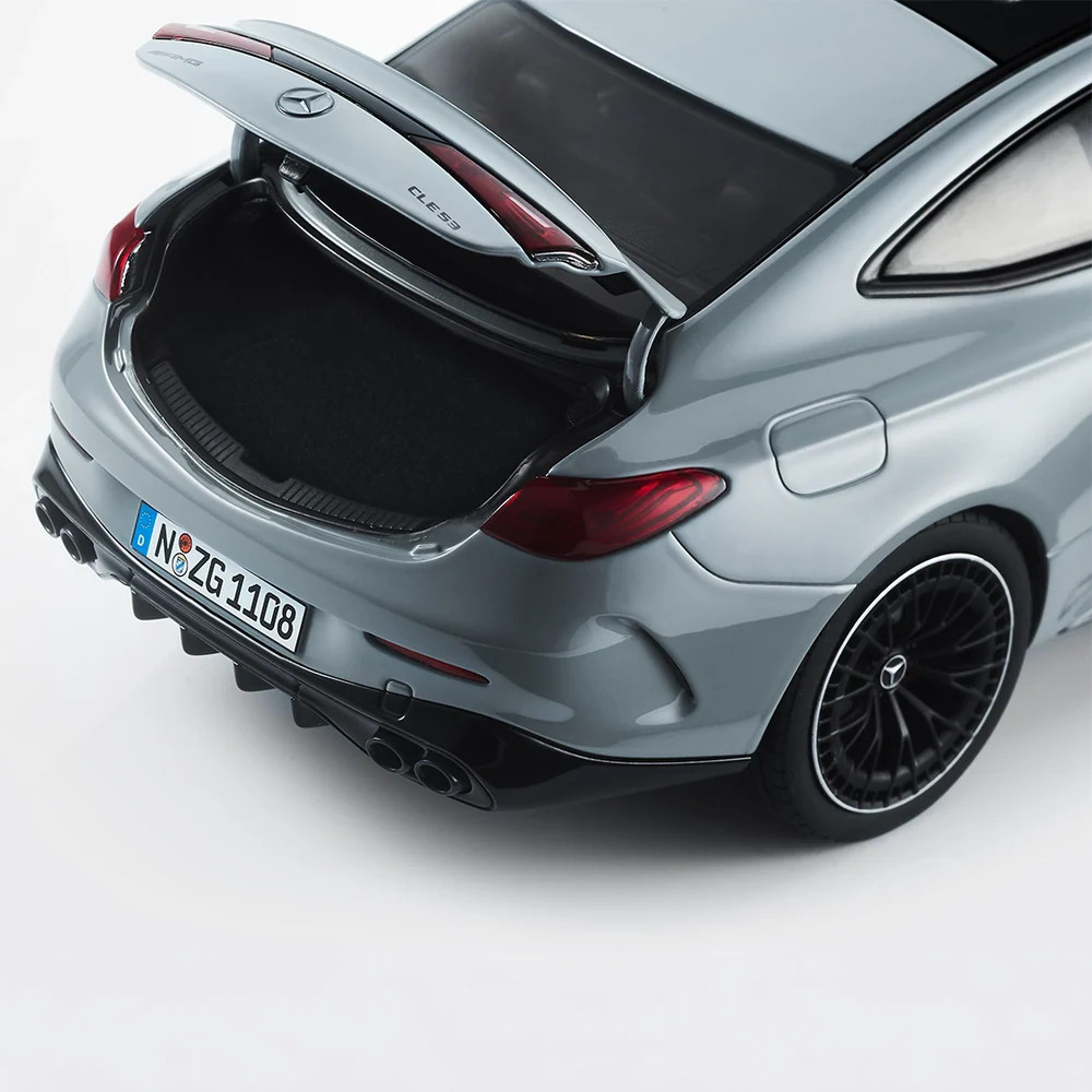 1/18 NZG Mercedes-AMG CLE 53 Coupe (Alpin Grey) Diecast Car Model