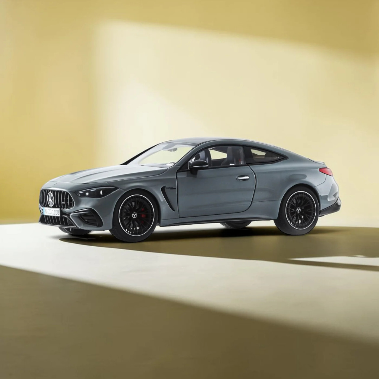 1/18 NZG Mercedes-AMG CLE 53 Coupe (Alpin Grey) Diecast Car Model