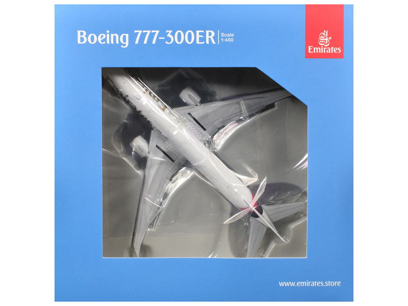 Boeing 777-300ER Commercial Aircraft with Flaps Down 