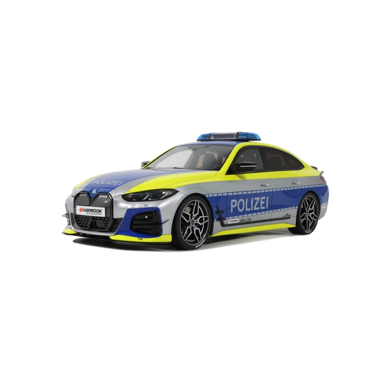 1/18 OTTO 2022 BMW M4 AC Schnitzer ACS4 Police Car Model