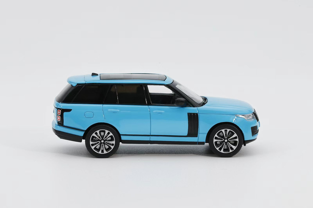 1/64 GCD X Enchery Land Rover Range Rover (Blue) Diecast Car Model