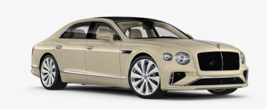 1/18 HH Model Bentley Flying Spur (Chocolate White) Car Model Limited