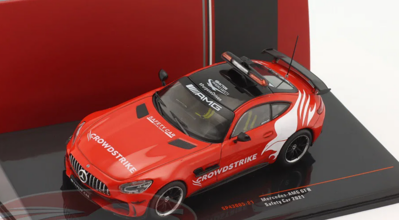 1/43 Ixo 2021 Formula 1 Mercedes-Benz AMG GT-R Safety Car Model