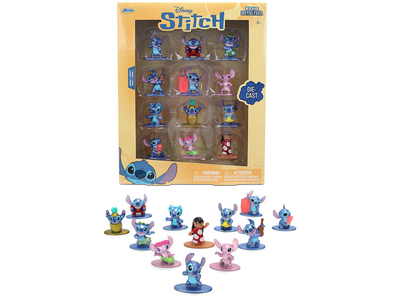 Set of 12 Diecast Figures 