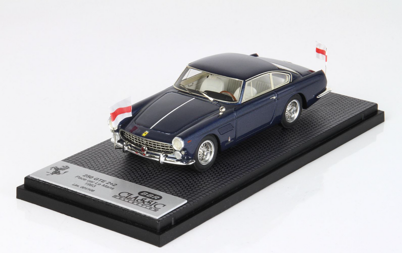 1/43 BBR 1963 Ferrari 250 GTE 2+2 Le Mans Pace Car Model Limited 108 Pieces