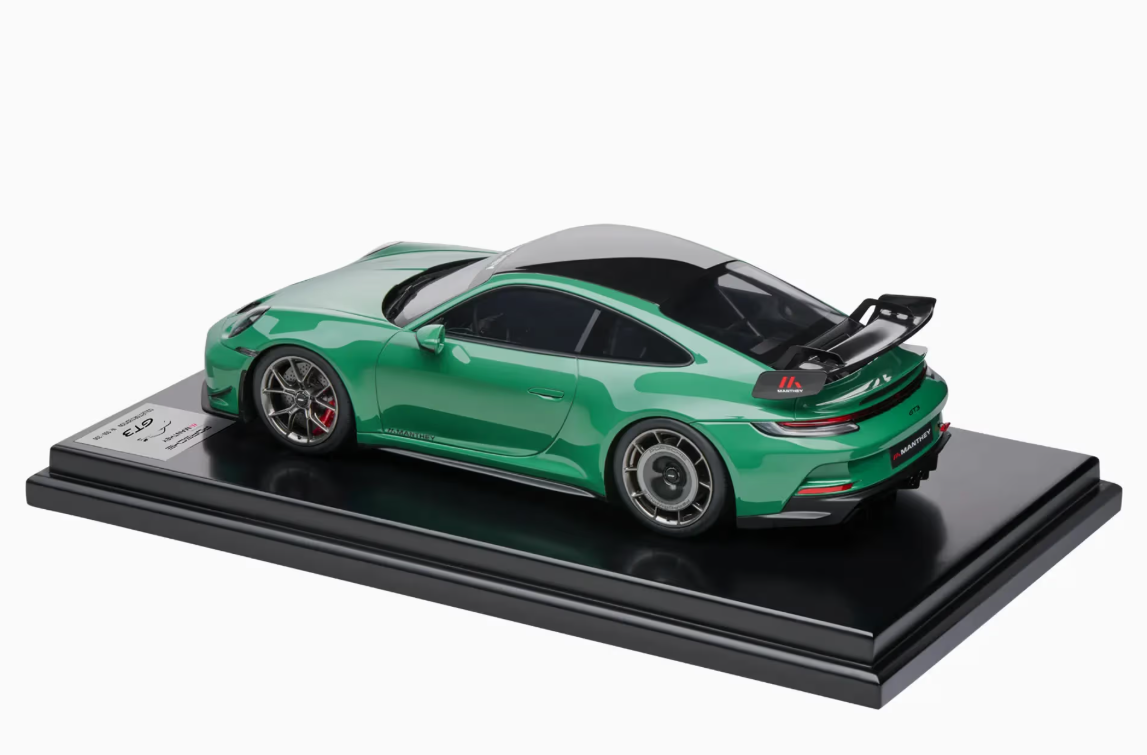 1/12 Dealer Edition 2024 Porsche 911 GT3 (992) Manthey Kit (Auratium Green) Car Model
