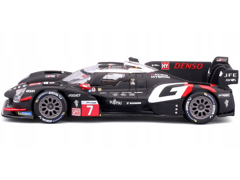 1/43 BBurago 2024 Toyota GR010 Hybrid #7 2nd 24h LeMans Toyota