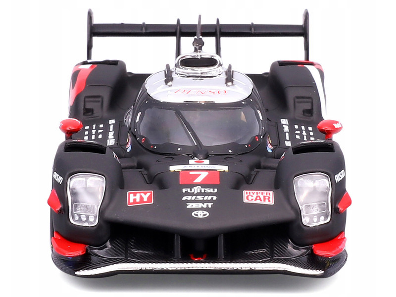 1/43 BBurago 2024 Toyota GR010 Hybrid #7 2nd 24h LeMans Toyota Gazoo Racing José Maria Lopez, Kamui Kobayashi, Nyck de Vries Car Model