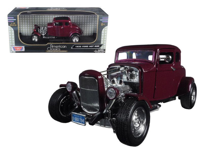 1932 Ford Coupe Burgundy 