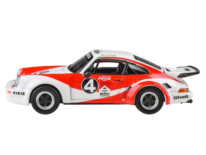 1/64 Paragon 1975 Porsche 911 Carrera RSR 3.0 Equador Fernando Madera Diecast Car Model