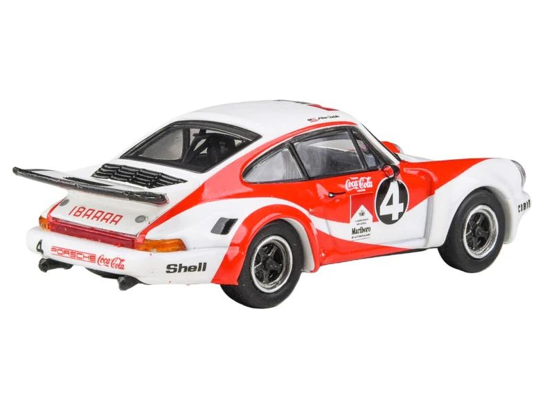 1/64 Paragon 1975 Porsche 911 Carrera RSR 3.0 Equador Fernando Madera Diecast Car Model