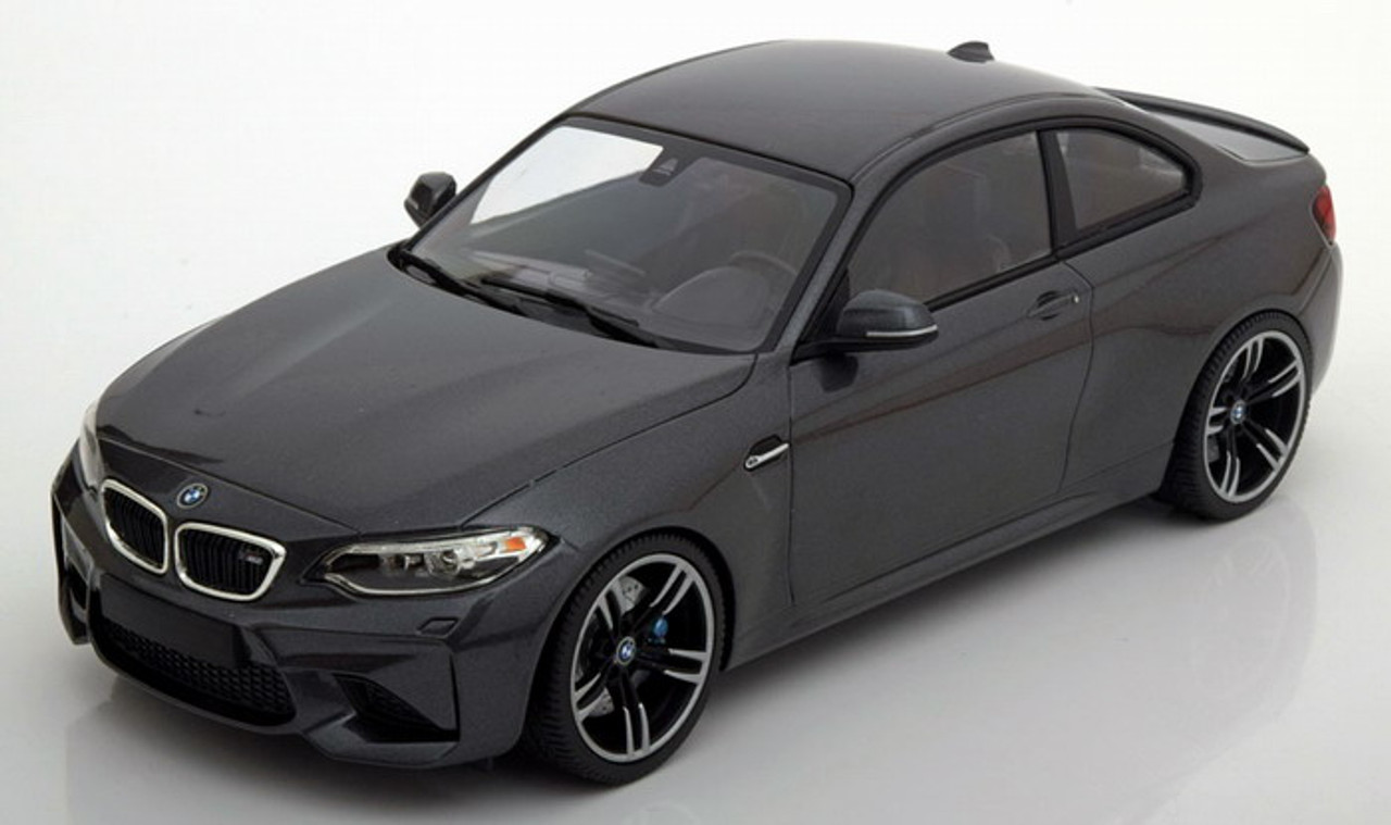 1/18 Minichamps BMW F87 M2 (Dark Grey) Enclosed Car Model