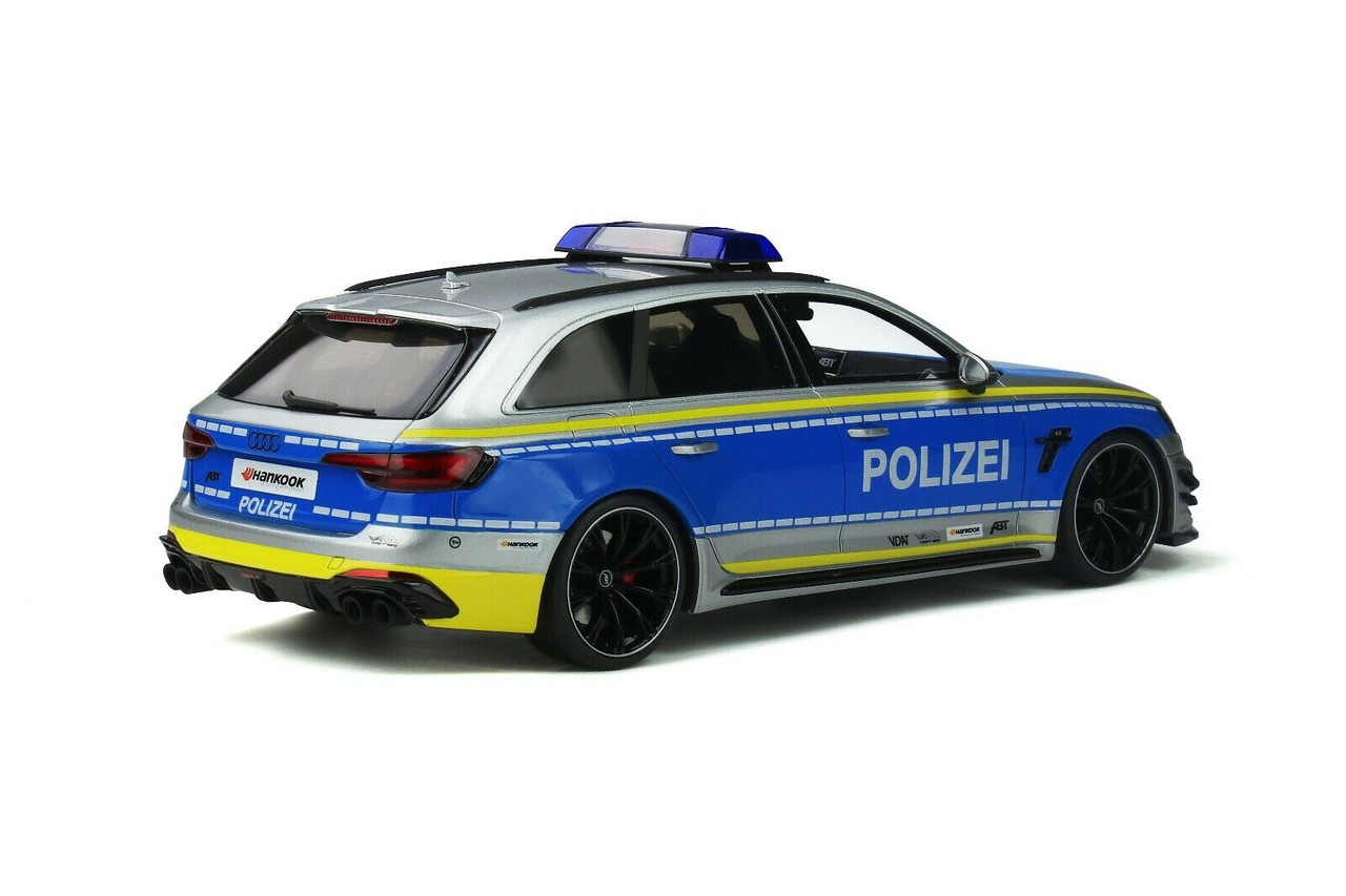 1/18 GT Spirit GTSpirit 2020 Audi RS4 ABT RS4-R AVANT - POLIZIE Police Car Resin Car Model