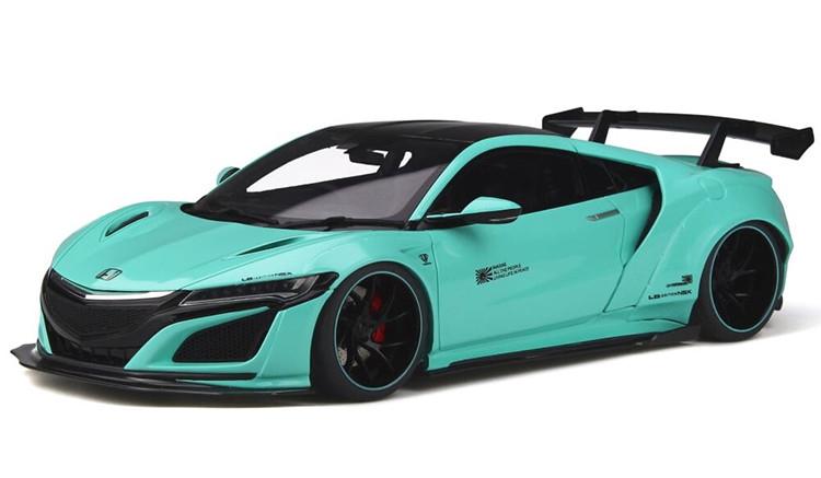 1/18ミニカー　ホンダNSX GTワイドボディーSSR深リムカスタム希少モデル 1/18 GT Spirit GTSpirit 2017 Honda Acura NSX LB Works Resin Car