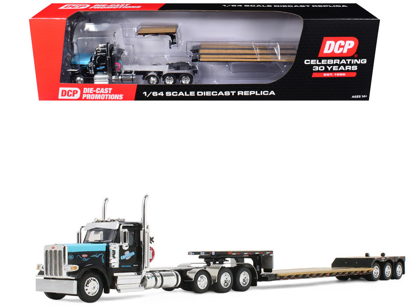 ミニカー First Gear Tractor Trailer 1:64 Diecast 1/64 First Gear Peterbilt Model 589 Day Cab & Fontaine RenegadeTM