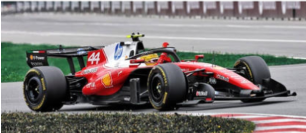 1/18 Looksmart 2026 Formula 1 Canadian GP Ferrari SF-26 2nd Place #44 Lewis Hamilton Car Model