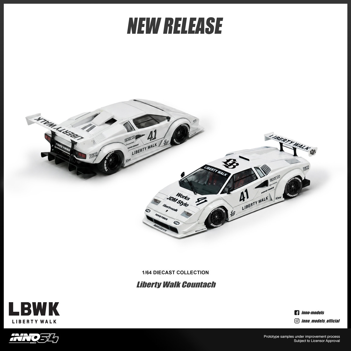1/64 LBWK Liberty Walk チャラスカ500台限定 1/64 LBWK Liberty Walk