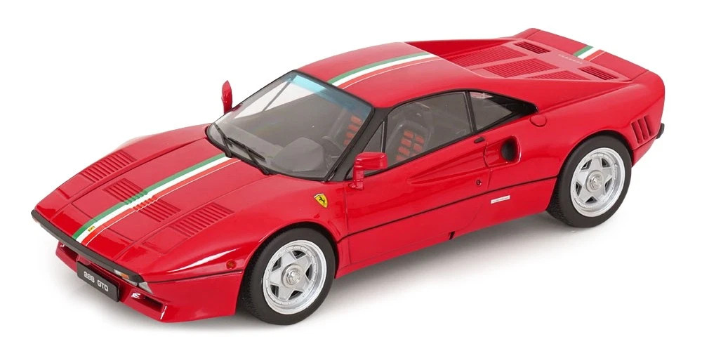 1/18 KK-Scale 1984 Ferrari 288 GTO Italia Design (Red) Diecast Car Model