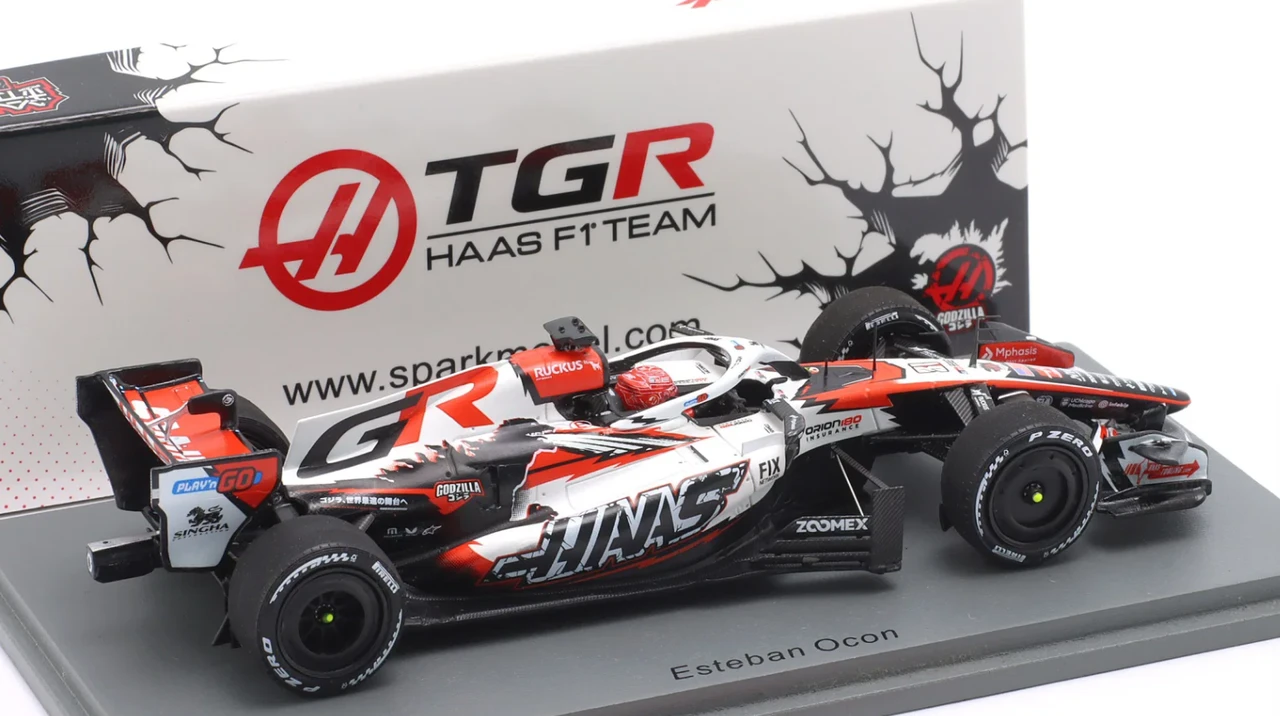 1/43 Spark TGR Haas F1 Team VF-26 No.31 Japanese GP 2026  Esteban Ocon Car Model