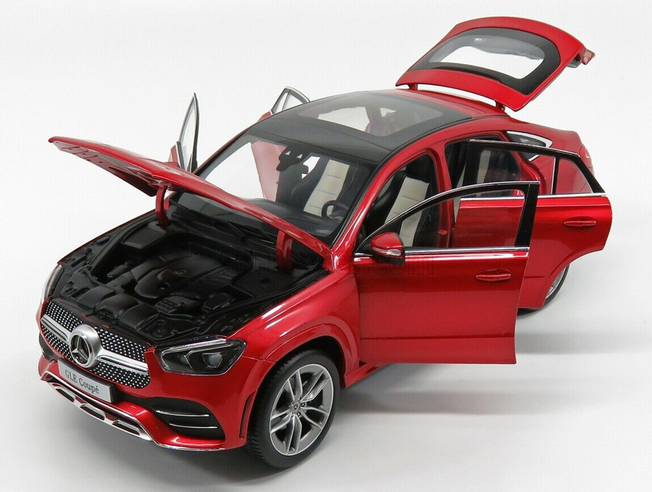 1/18 Dealer Edition Mercedes-Benz Mercedes GLE Coupe (Red) Diecast 