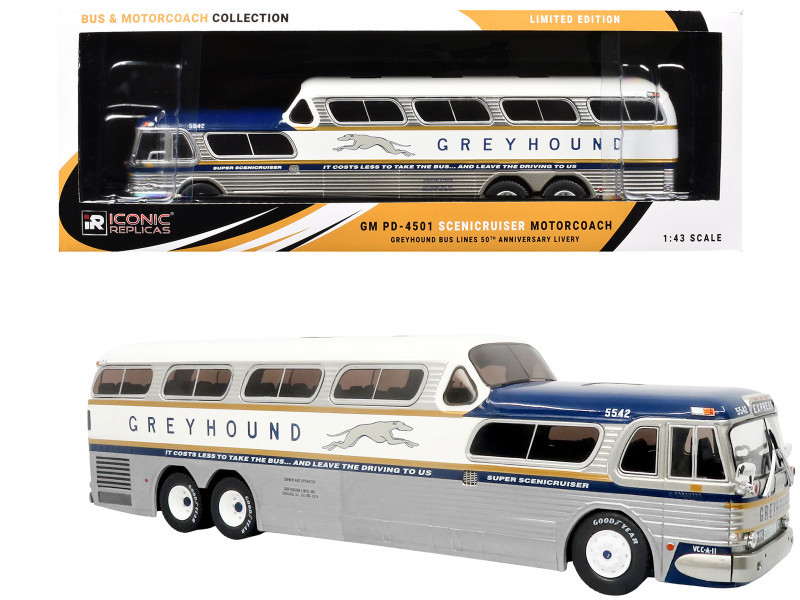 GM PD-4501 Scenicruiser Coach Bus 