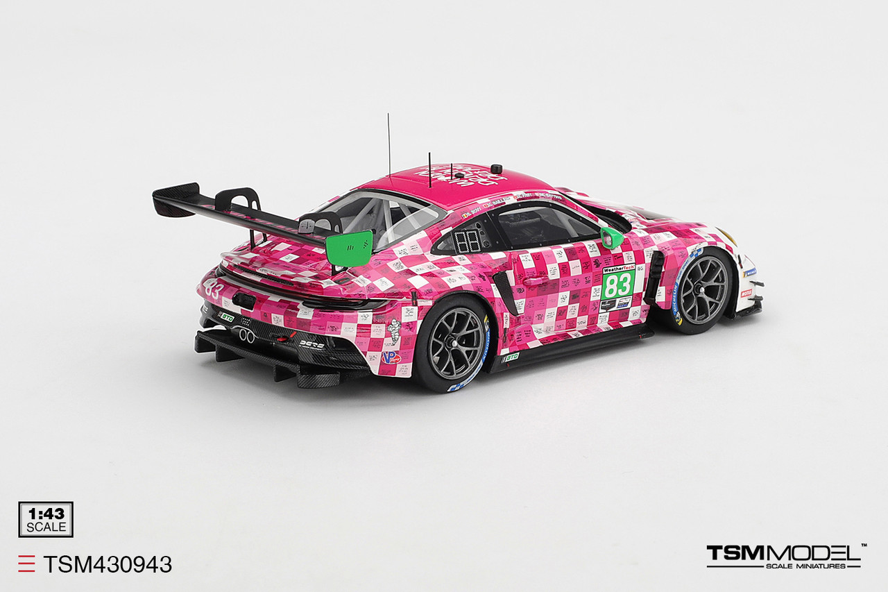 1/43 TSM 2025 Porsche 911 GT3 R (992) #83 Iron Dames 2025 IMSA Daytona 24 Hrs Car Model