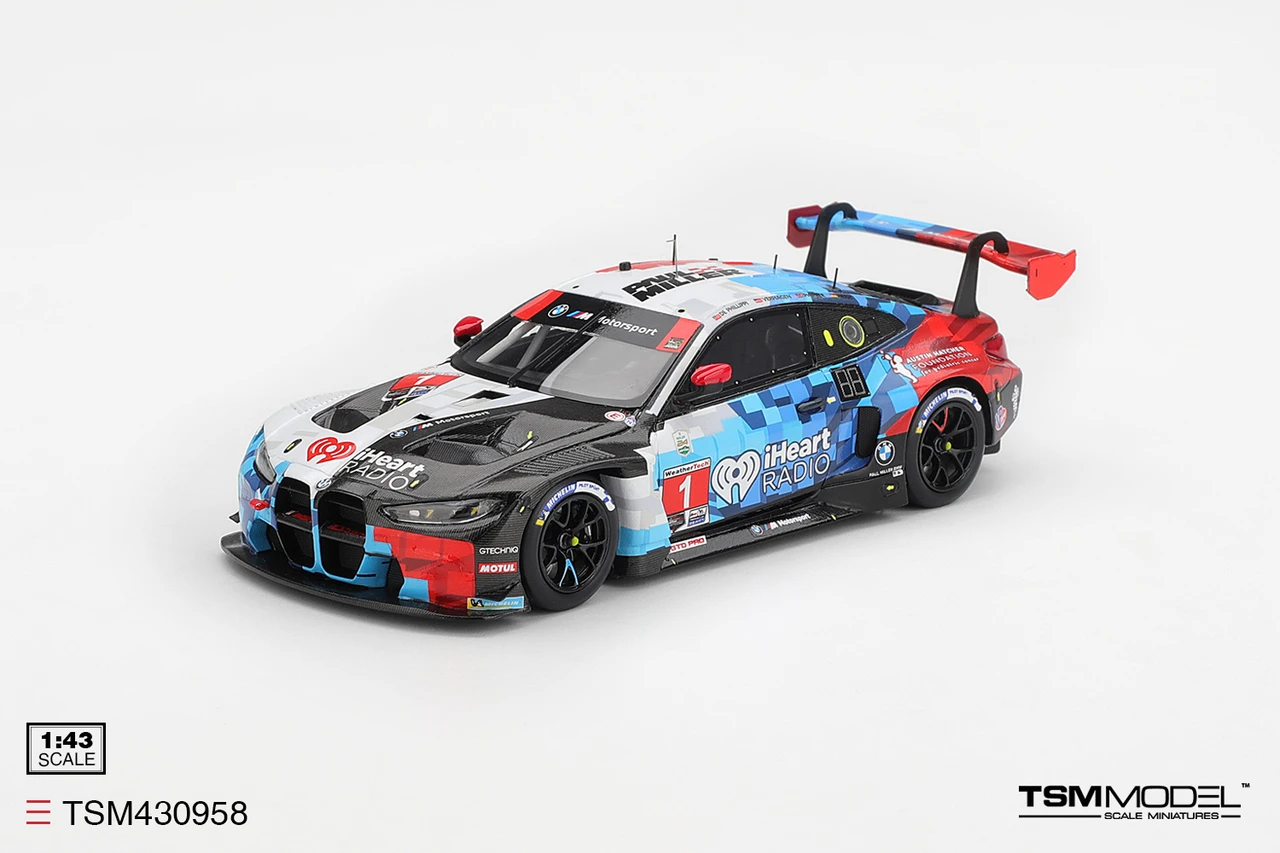1/43 TSM 2026 BMW M4 GT3 EVO #1 Paul Miller Racing 2026 IMSA Daytona 24 Hrs Class Winner Car Model