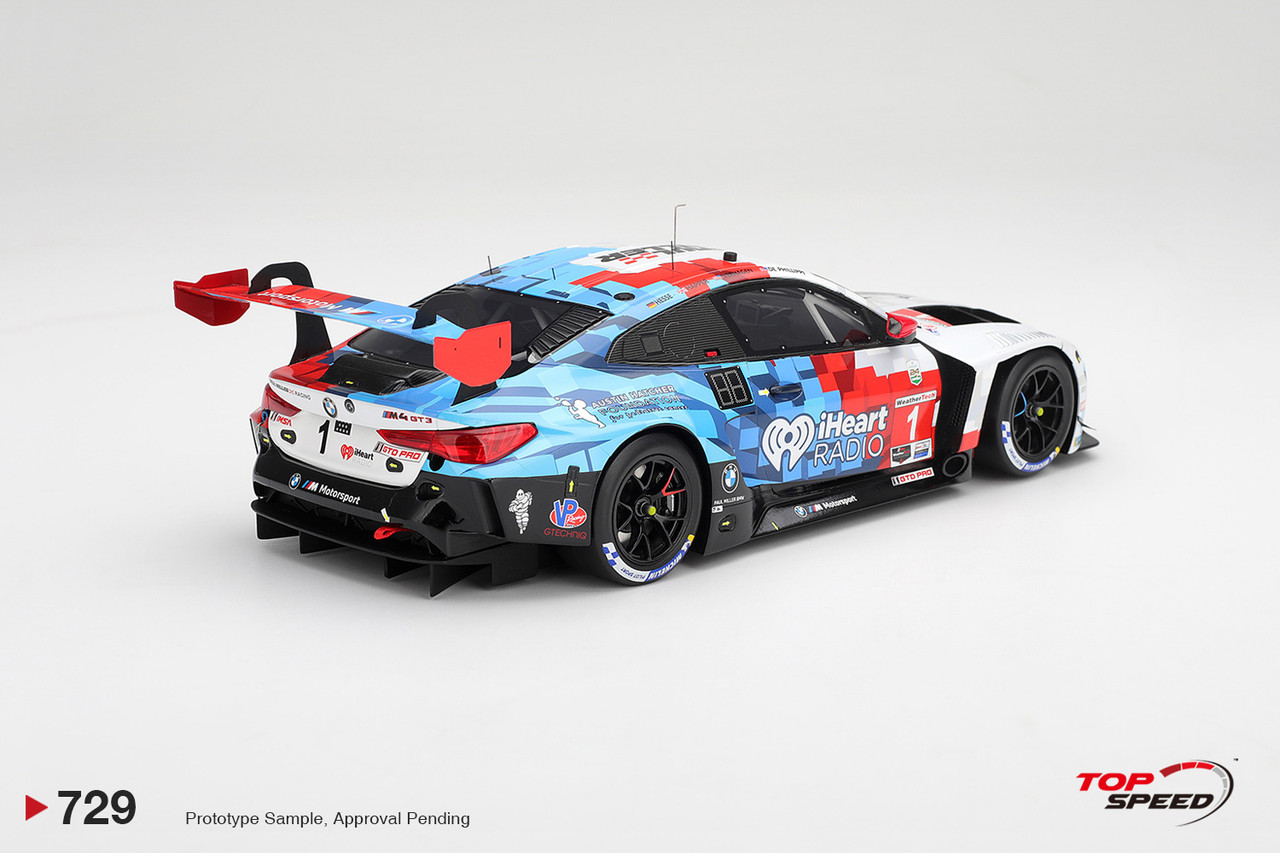 1/18 Top Speed 2026 BMW M4 GT3 EVO #1 Paul Miller Racing 2026 IMSA