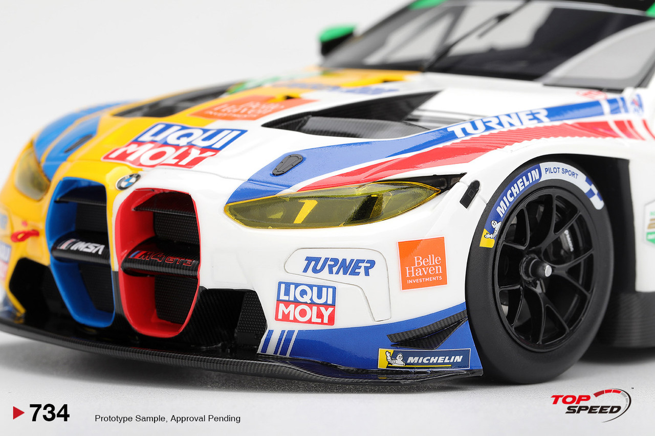 1/18 Top Speed 2026 BMW M4 GT3 EVO #96 Turner Motorsport 2026 IMSA
