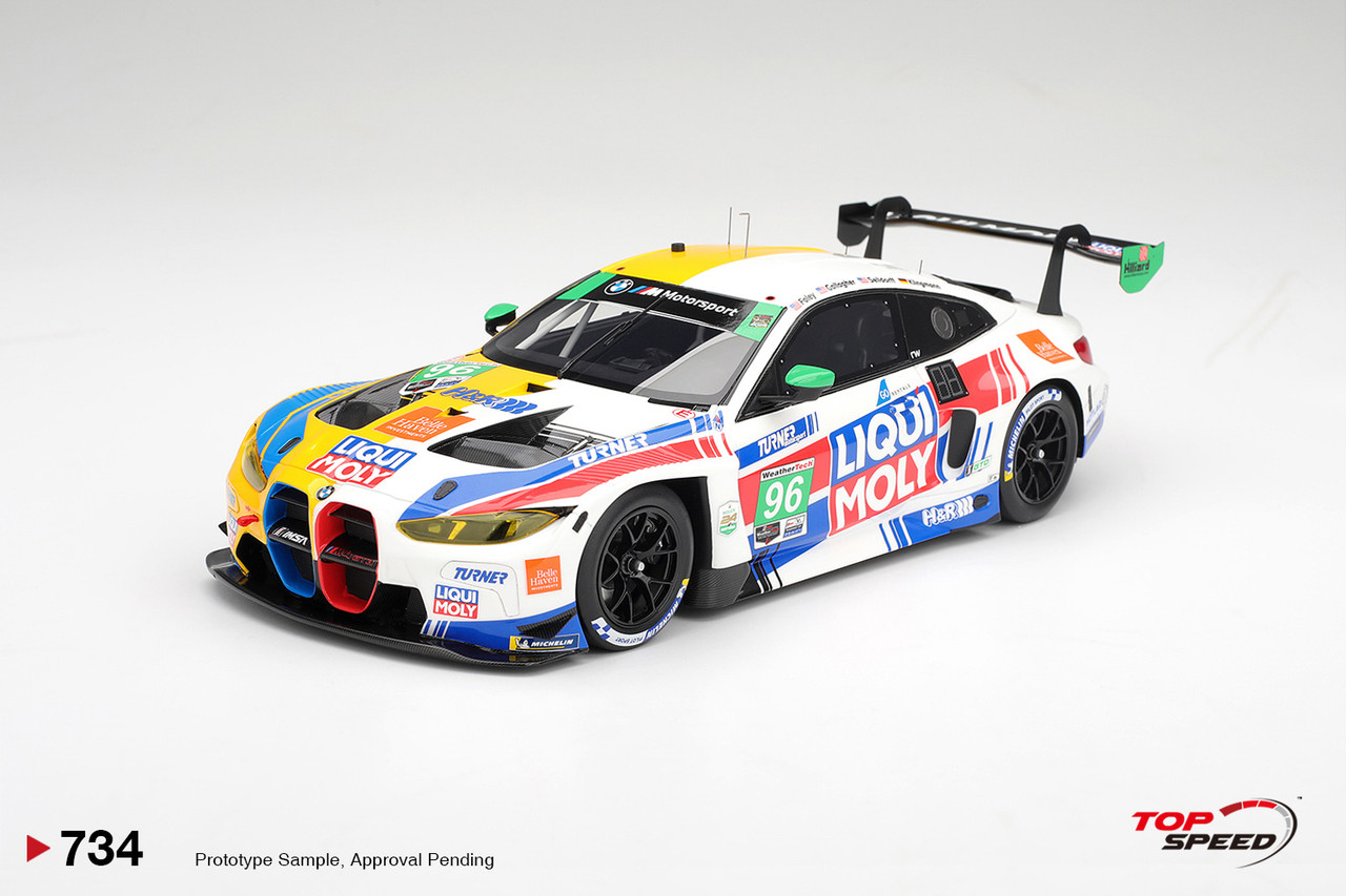 1/18 Top Speed 2026 BMW M4 GT3 EVO #96 Turner Motorsport 2026 IMSA