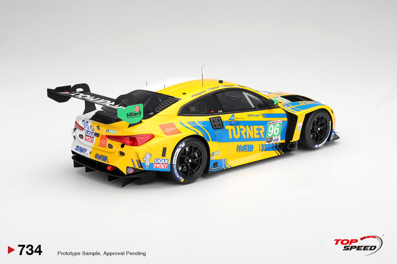 1/18 Top Speed 2026 BMW M4 GT3 EVO #96 Turner Motorsport 2026 IMSA