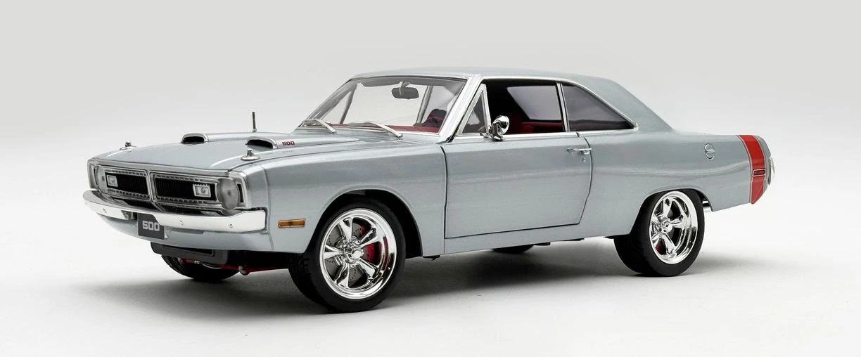 1/18 ACME 1970 Dodge Dart 440 Street Machine (Silver Grey) Diecast Car Model