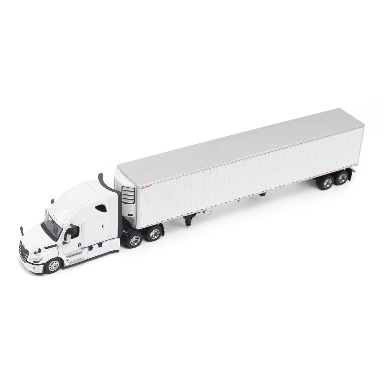 1/64 Diecast Masters 2025 Freightliner Cascadia Gen-5 ('2025) Tractor (Winter White) & Great Dane Champion 53 FT Reefer Trailer Diecast Model